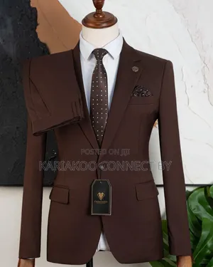 Premium Coffee Brown Executive Suit ​
