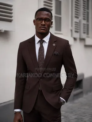 Premium Coffee Brown Executive Suit ​