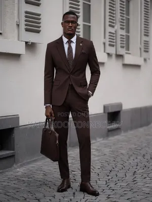 Premium Coffee Brown Executive Suit ​