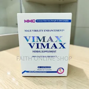 Vimax Male Virility Enhancement Herbal Supplement (60 Capsules)