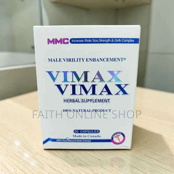 Vimax Male Virility Enhancement Herbal Supplement (60 Capsules)