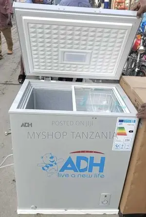Adh Freezer 180l -Sliding Door Glass