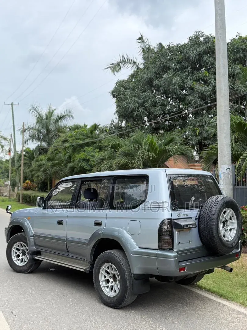 Toyota Land Cruiser Prado 1999 Silver