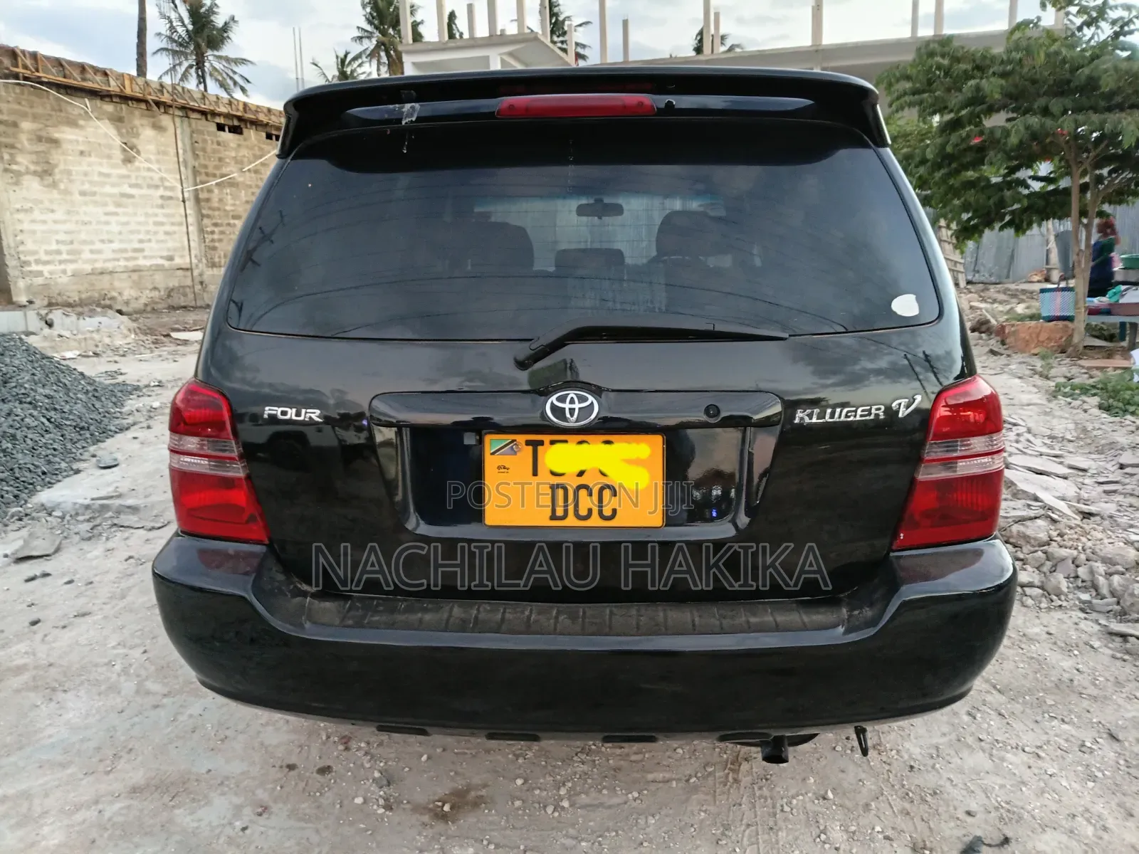 Toyota Kluger 2002 Black