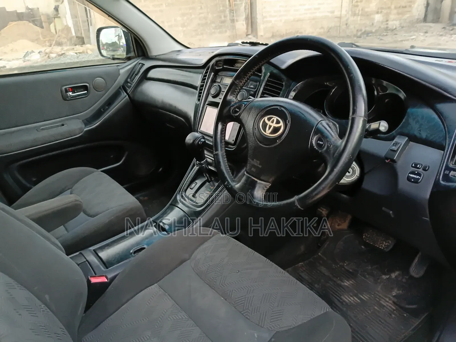 Toyota Kluger 2002 Black