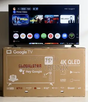 *Globalstar* *75-inch " Google Tv Qled * *Ci Interface T2/S2