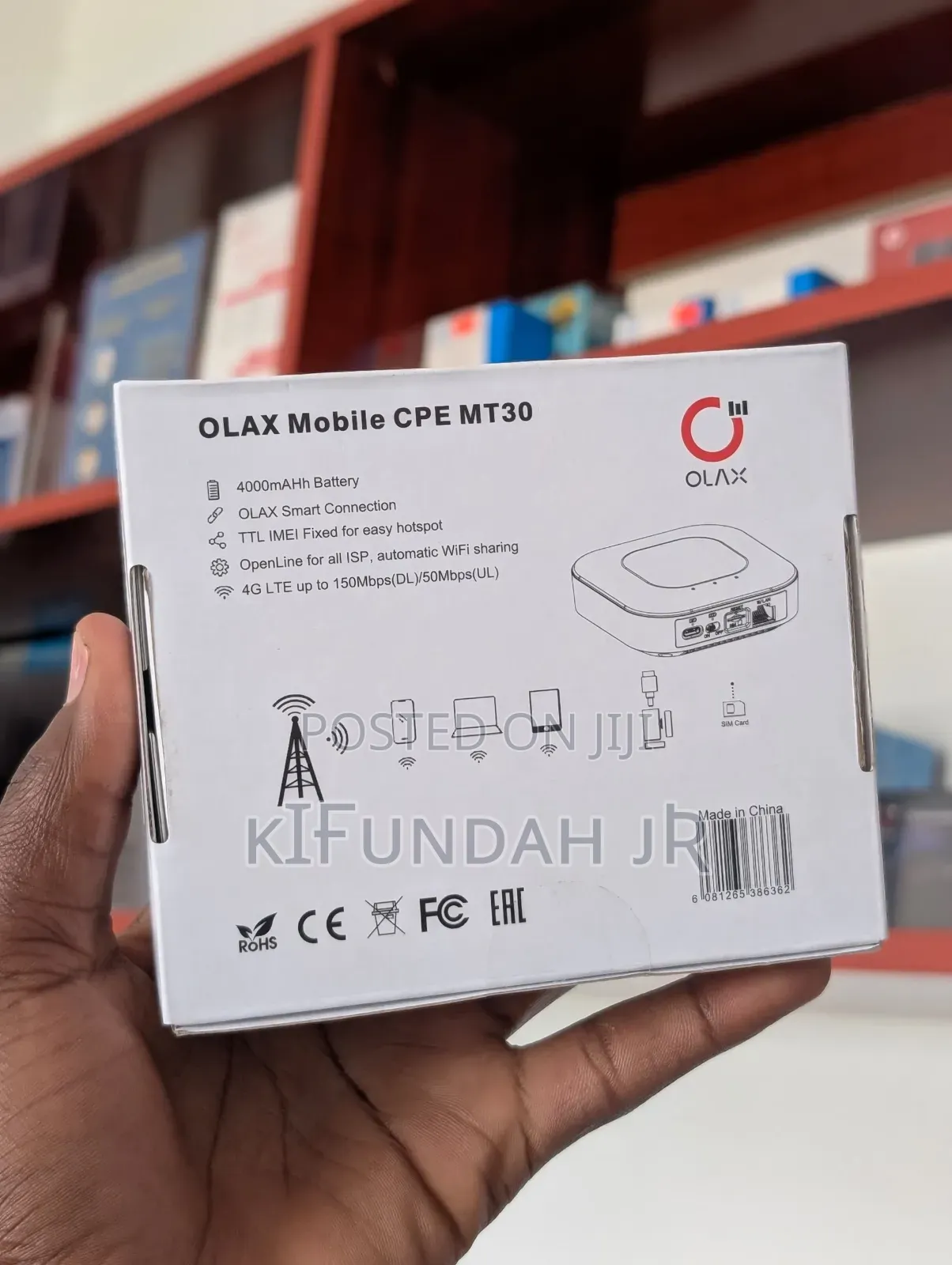 Olax Mobile Cpe Mt30