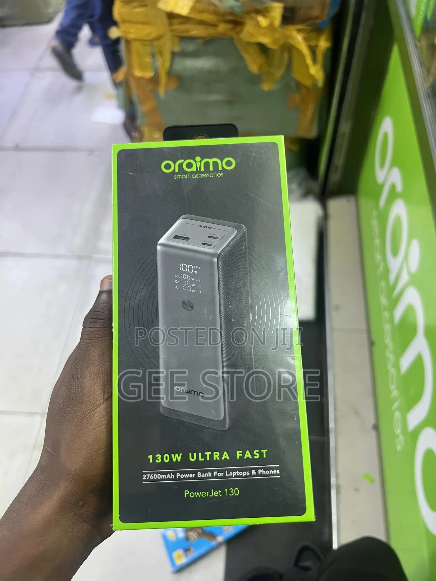 Oraimo Powerbank 130watts
