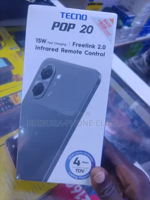 New Tecno Pop 20 64 GB Black