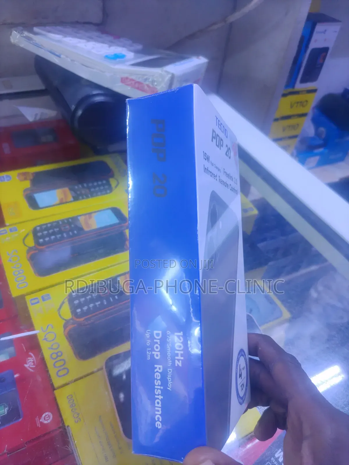 New Tecno Pop 20 64 GB Black