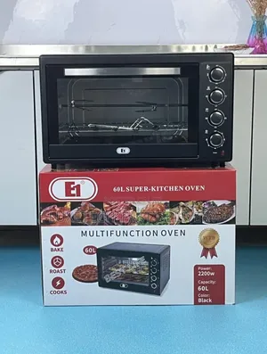 E1 60l Super Kitchen Electric Oven With Rotisserie