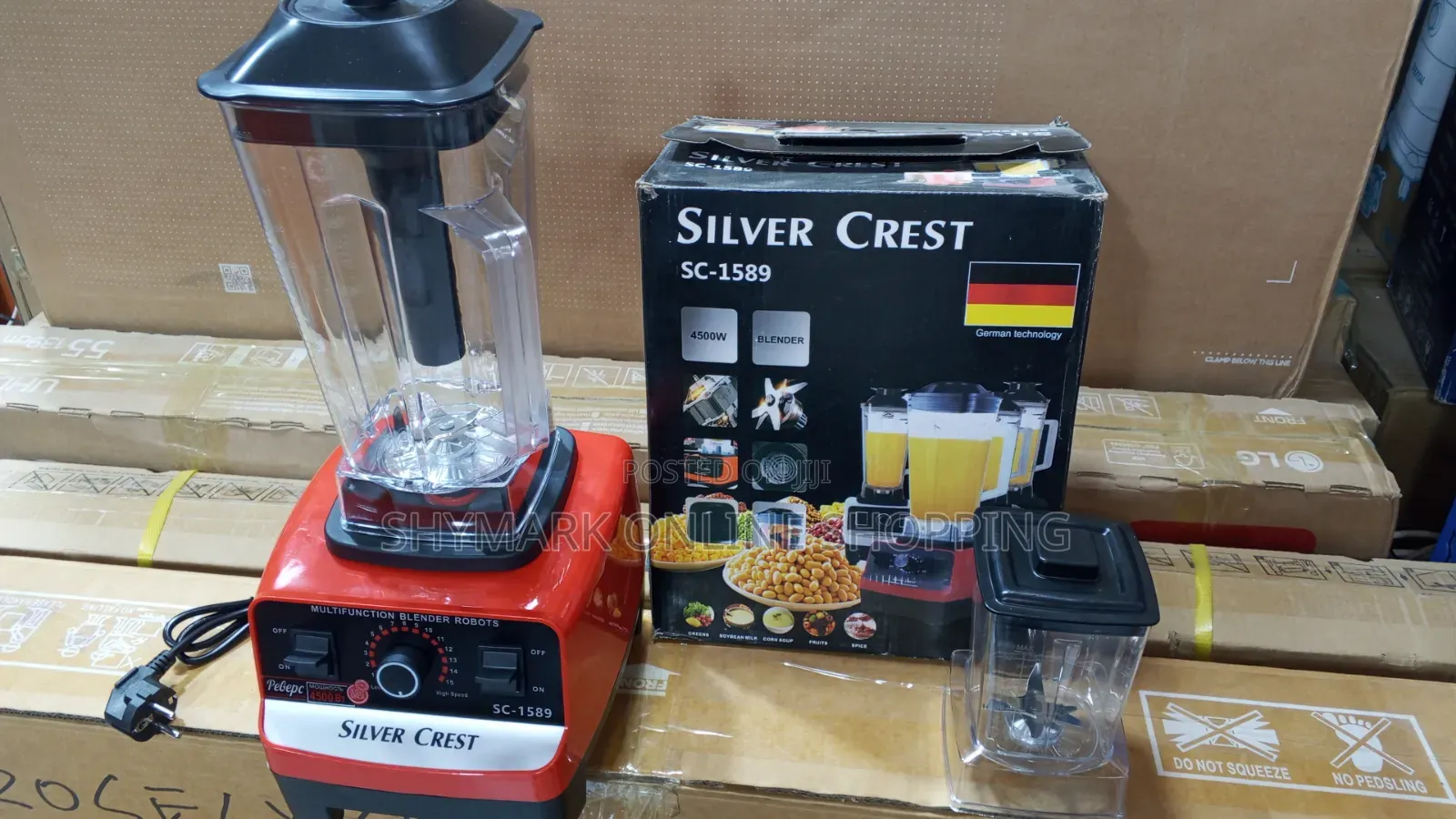 Silver Crest Multi Function Blender 2.5l Sc-1589