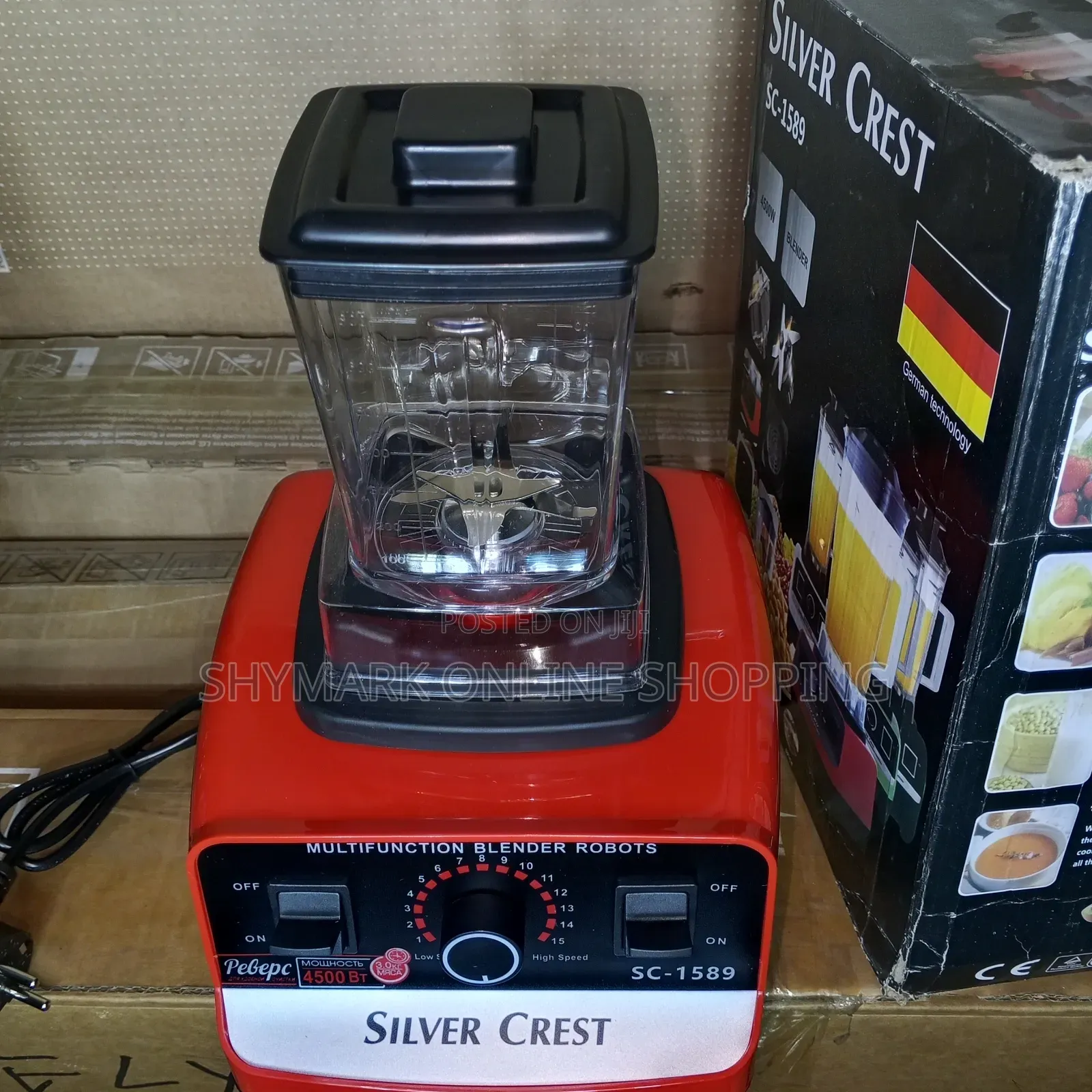 Silver Crest Multi Function Blender 2.5l Sc-1589