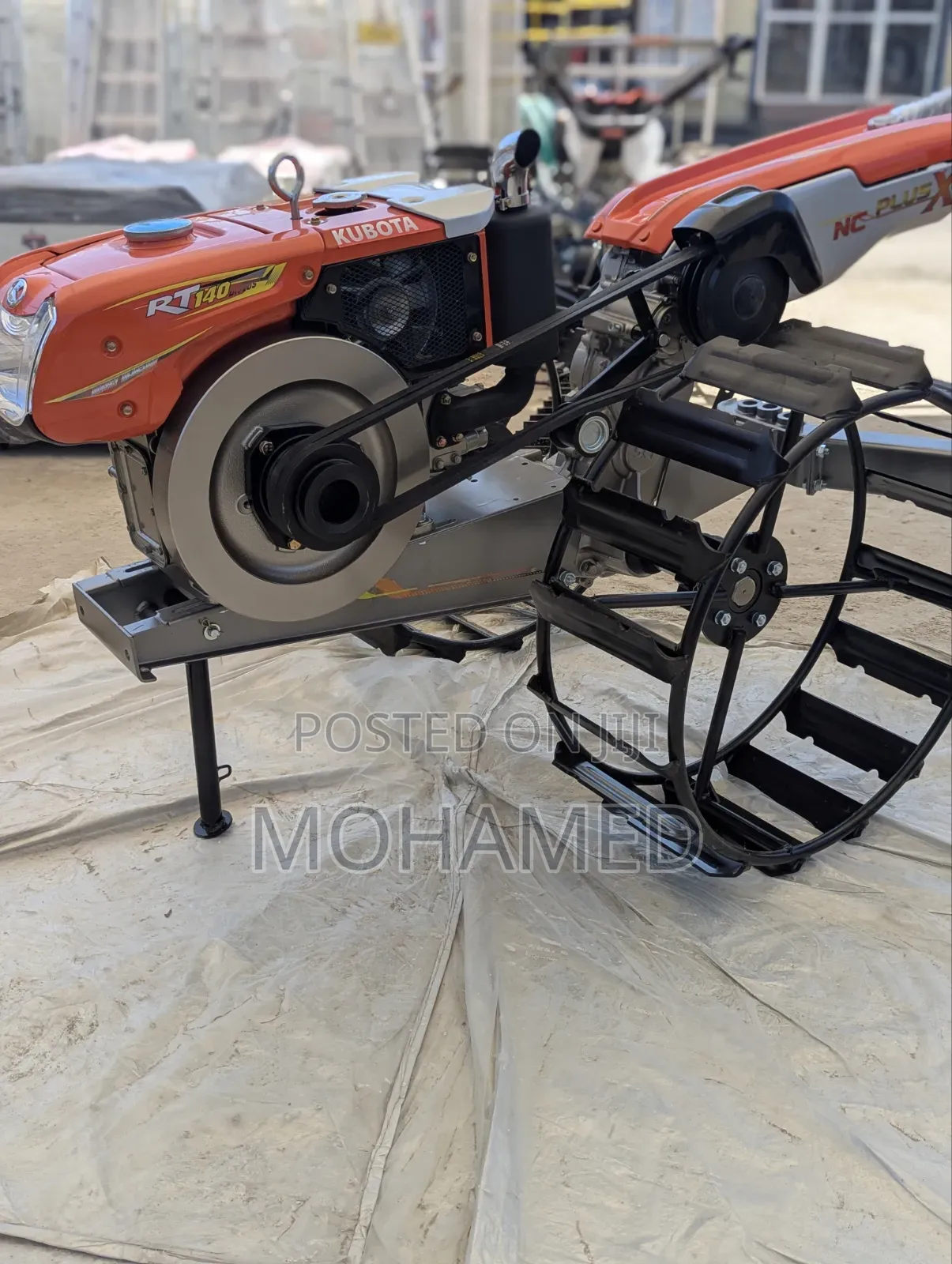 Kubota Diesel Power Tiller Model Rt140