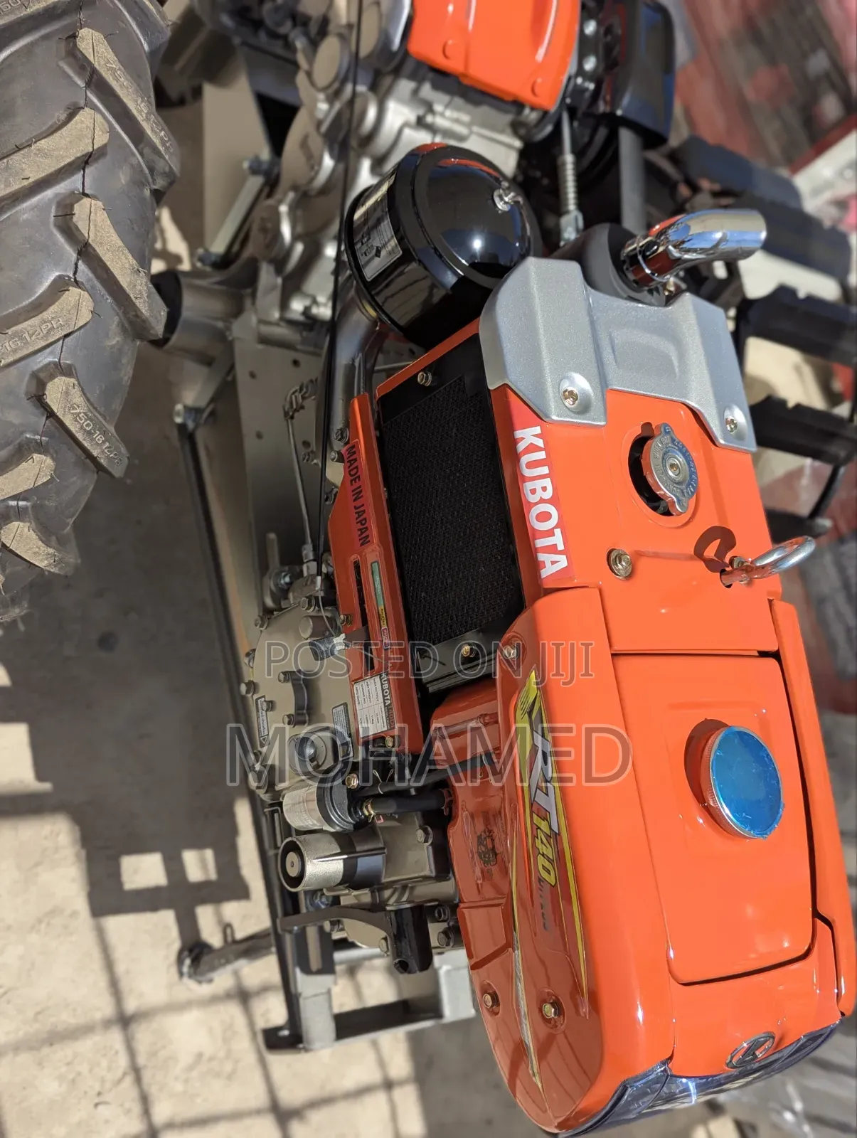 Kubota Diesel Power Tiller