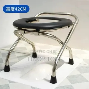 Portable Squat Toilet Chair (Au Folding Commode Chair),