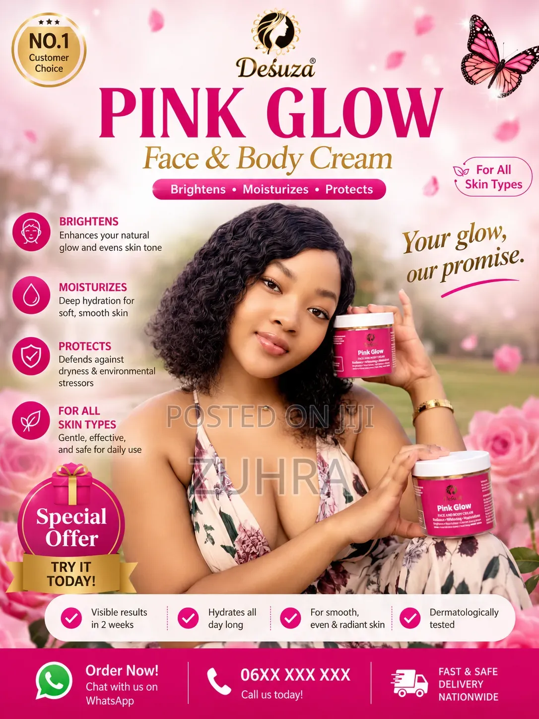 Pink Glow Body Lotion