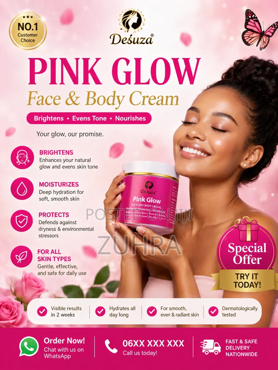 Pink Glow Body Lotion