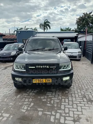 Toyota Land Cruiser 2002 Gray