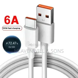 1m Usb-C Super Fast Charger Data Transfer Cable