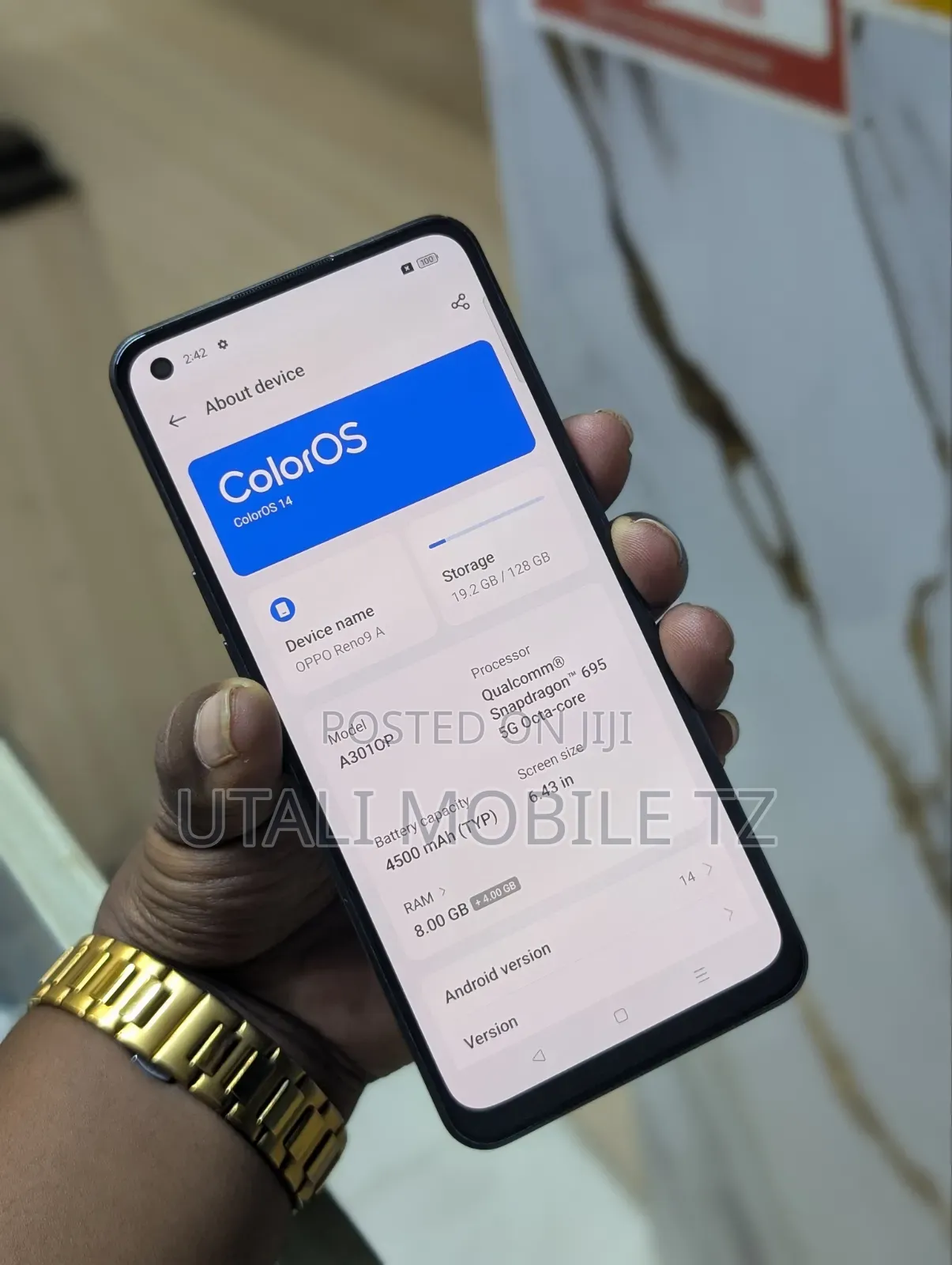 Oppo Reno 128 GB Black