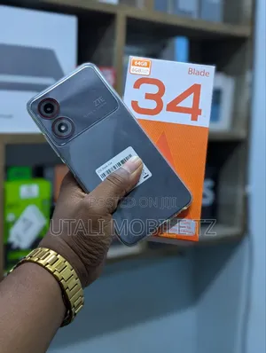 New ZTE Blade A34 64 GB Black