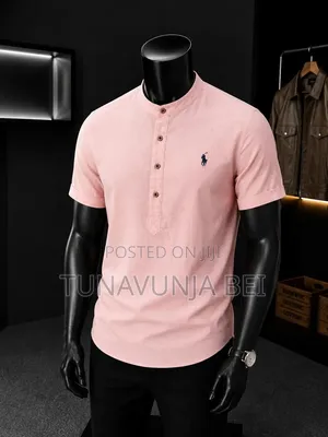 Shirt Colar Linen Material