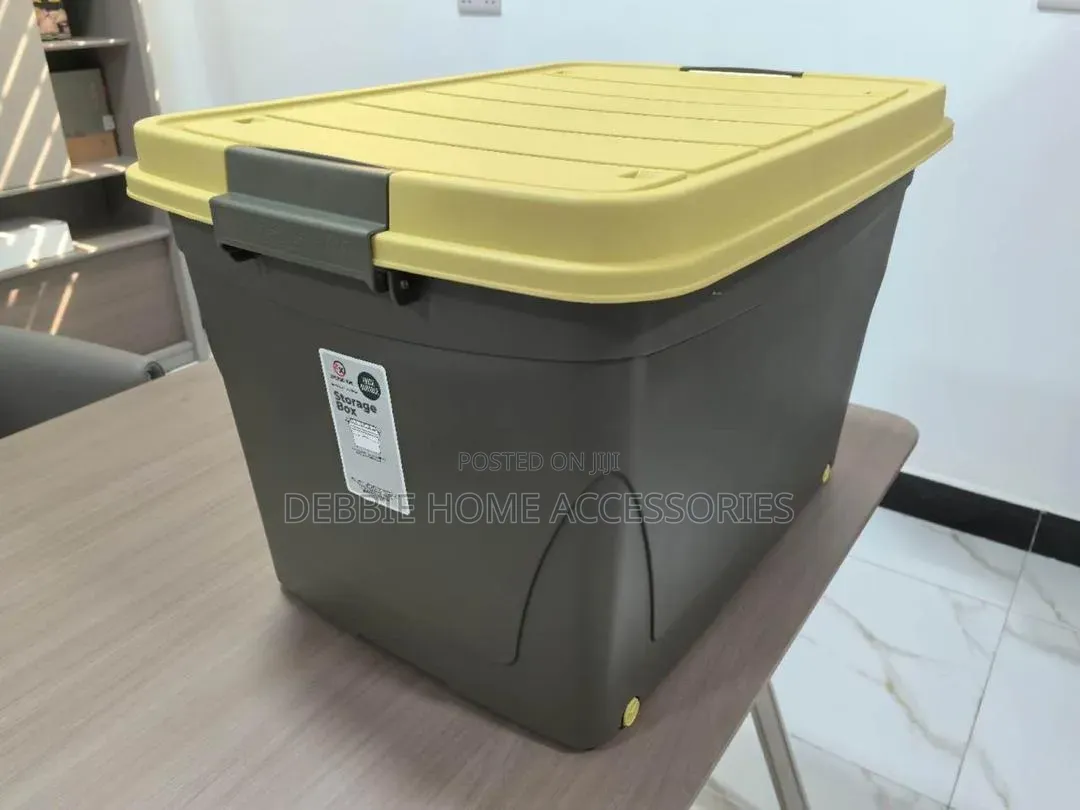 120-Liter Heavy-Duty Plastic Storage Box