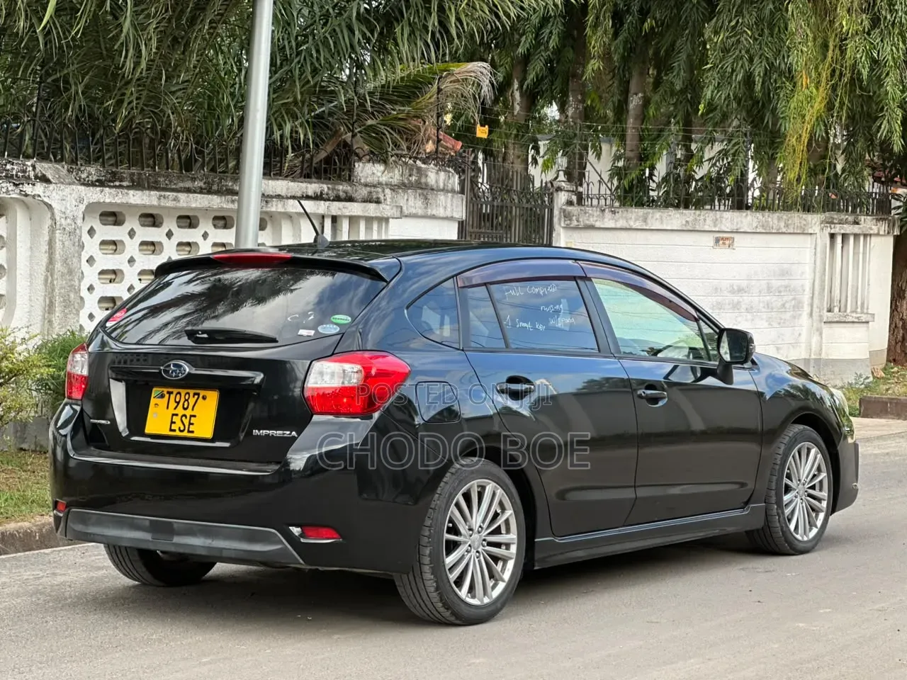 Subaru Impreza 2012 Black