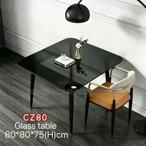 Cz 80 Modern Space-Saving Dining Table Set(4-Classic Chairs)