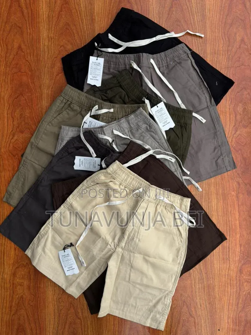 Linen Short Pants