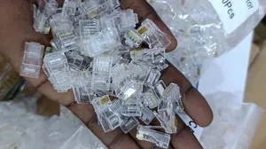 Cat6 Rj45 Connectors 100pcs — Kwa Network CCTV Cable | Tz