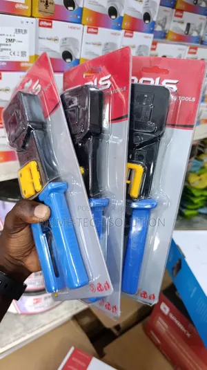 Rj45 Crimping Tool Cat6/Cat5e — Kwa Network CCTV Cable | Tz