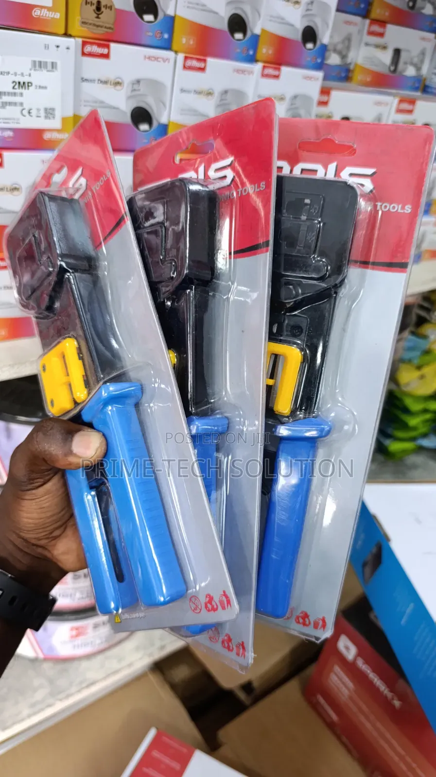 Rj45 Crimping Tool Cat6/Cat5e — Kwa Network CCTV Cable | Tz