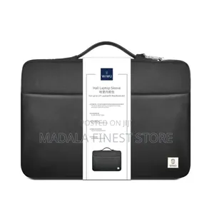 High-Quality Pure Leather Laptop Bag 14"