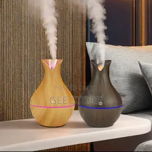 Tulip Vase-Shaped Ultrasonic Aroma Diffuser and Air Humidifier