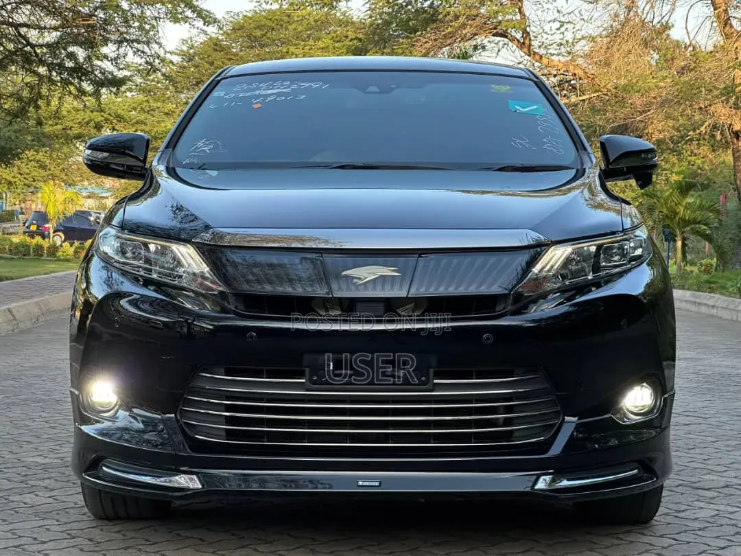 Toyota Harrier 2017 Black