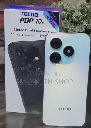 New Tecno Pop 10C 128 GB