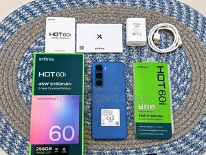 New Infinix Hot 60i 128 GB Blue