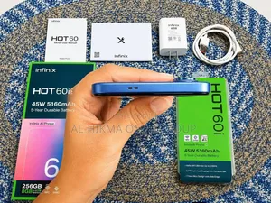 New Infinix Hot 60i 128 GB Blue