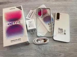 New Infinix Hot 70 128 GB White