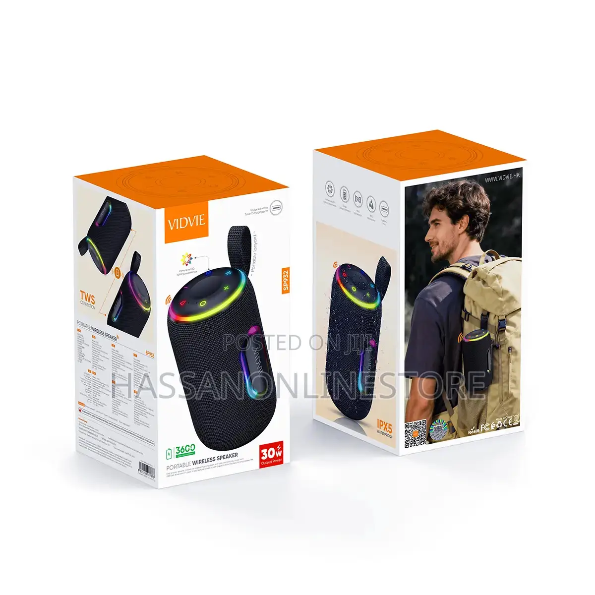 Vidvie Sp932 30w Portable Wireless Speaker