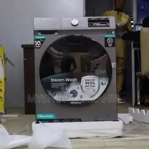 Hisense Front Load Automatic Wash Dry Machine 10kg
