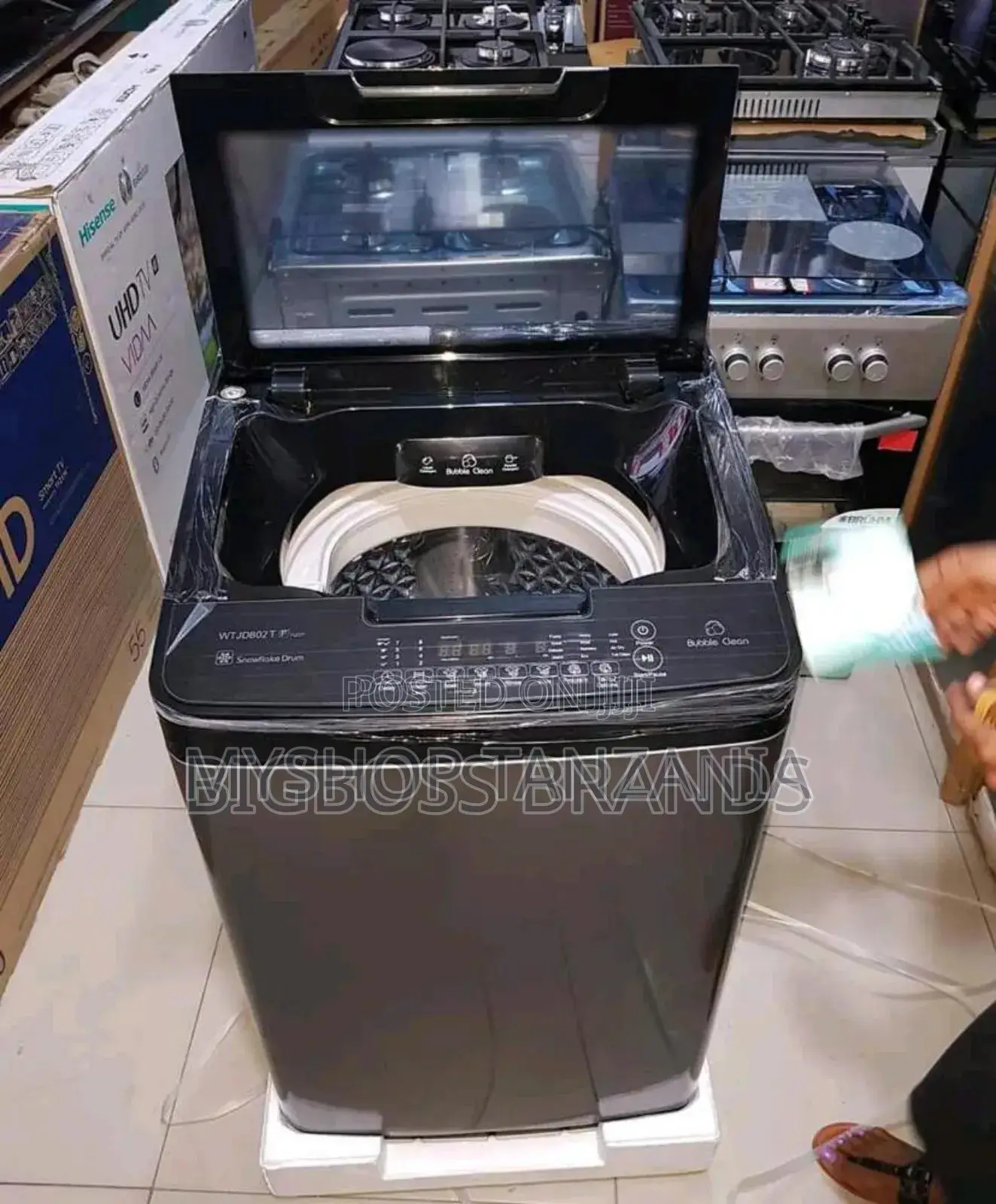 Hisense Wt3k9022ub Top Load Washing Machine 9kg