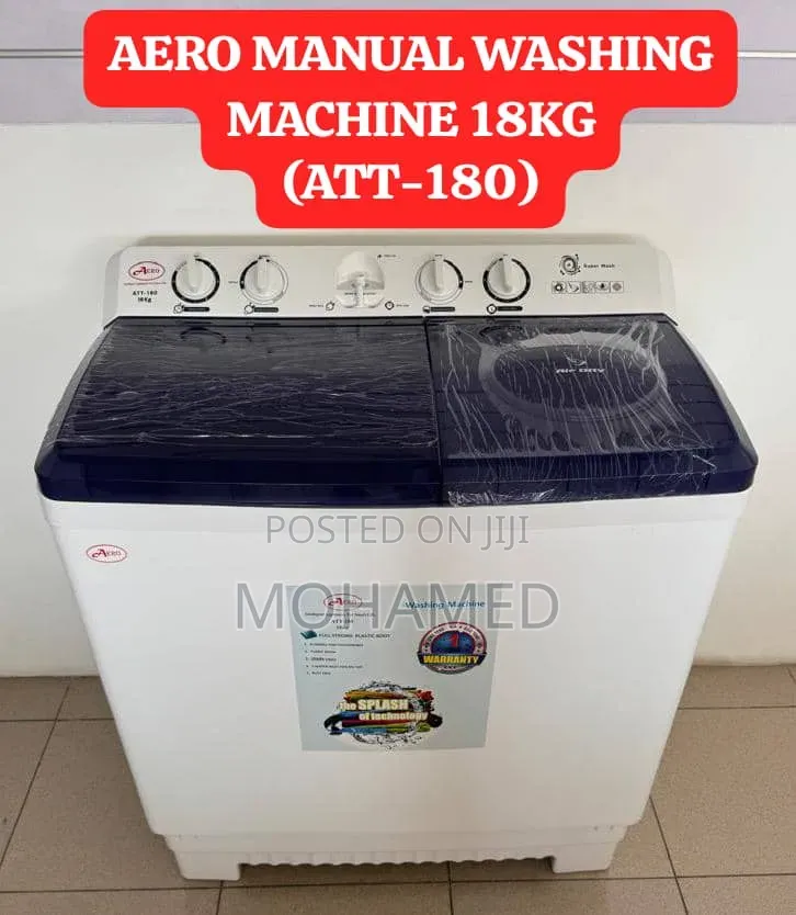  Aero Twin Tub Washing Machine 18kg