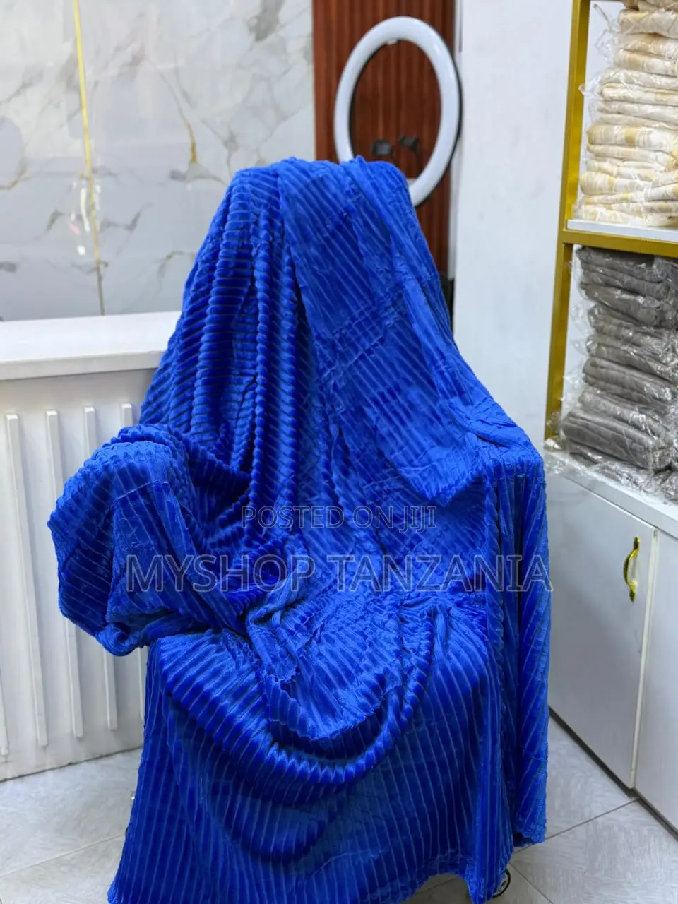 Throw Blanket Very Soft Blue