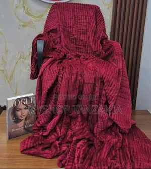 Throw Blanket Very Soft Maroon