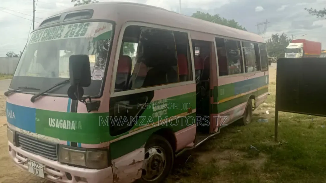Toyota Coaster 2002 Pink
