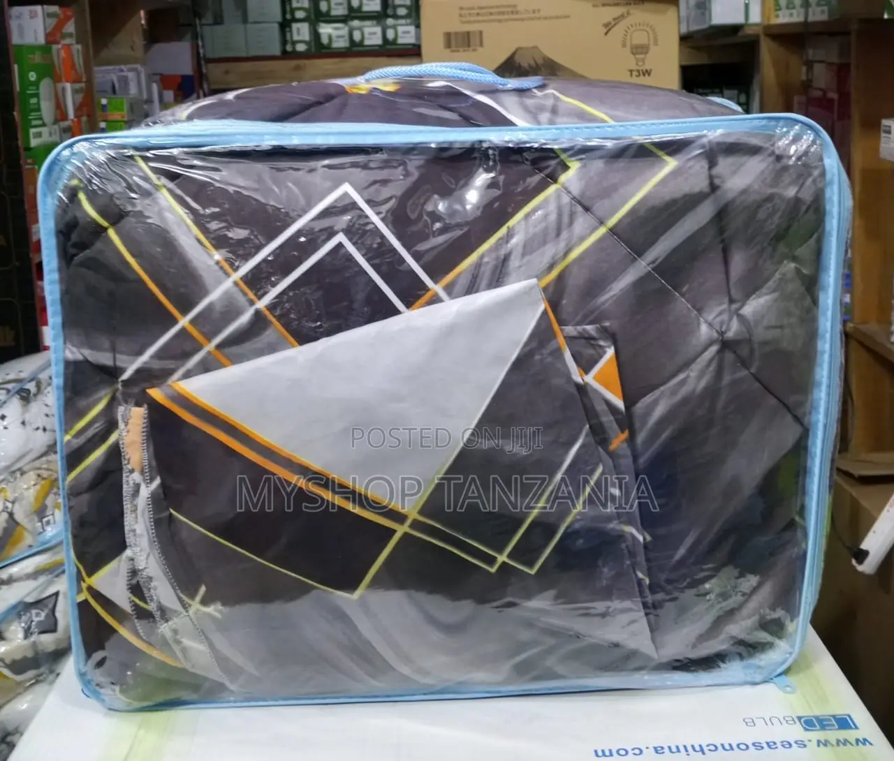 Duvet 1 Shuk1 Folonya 2 Size Ni 6 Kwa 7 Black