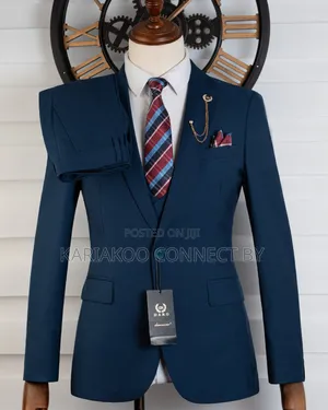 Premium Royal Blue 3-Piece Suit
